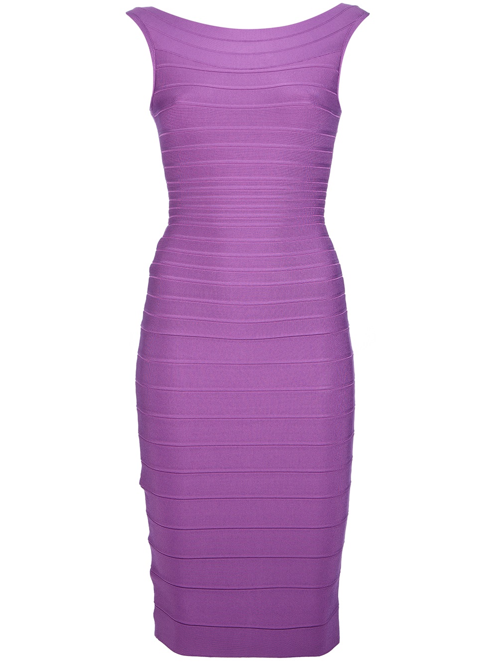 Hervé Léger Ardell Bandage Dress in Purple | Lyst