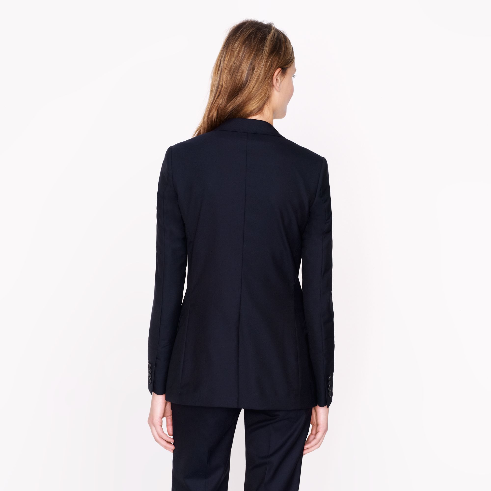 J.crew Collection Women's Ludlow Jacket In Italian Wool in Blue (navy) Lyst