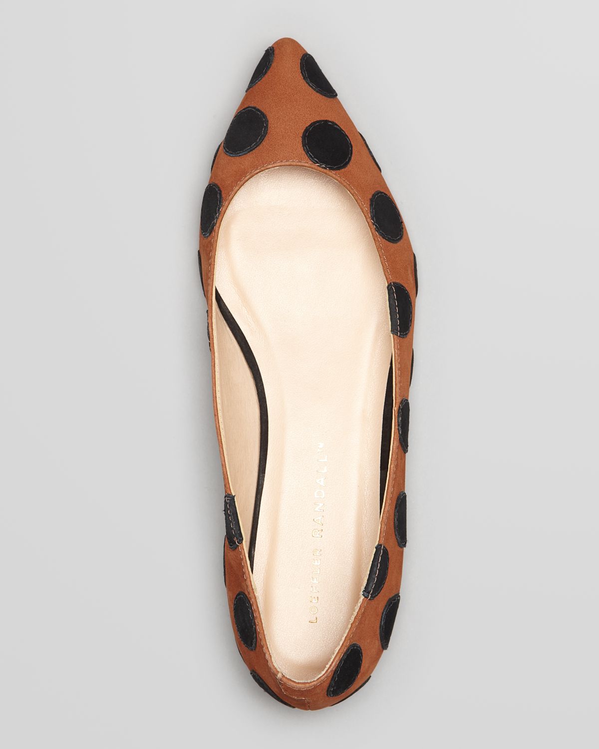 womens brown pointed toe flats
