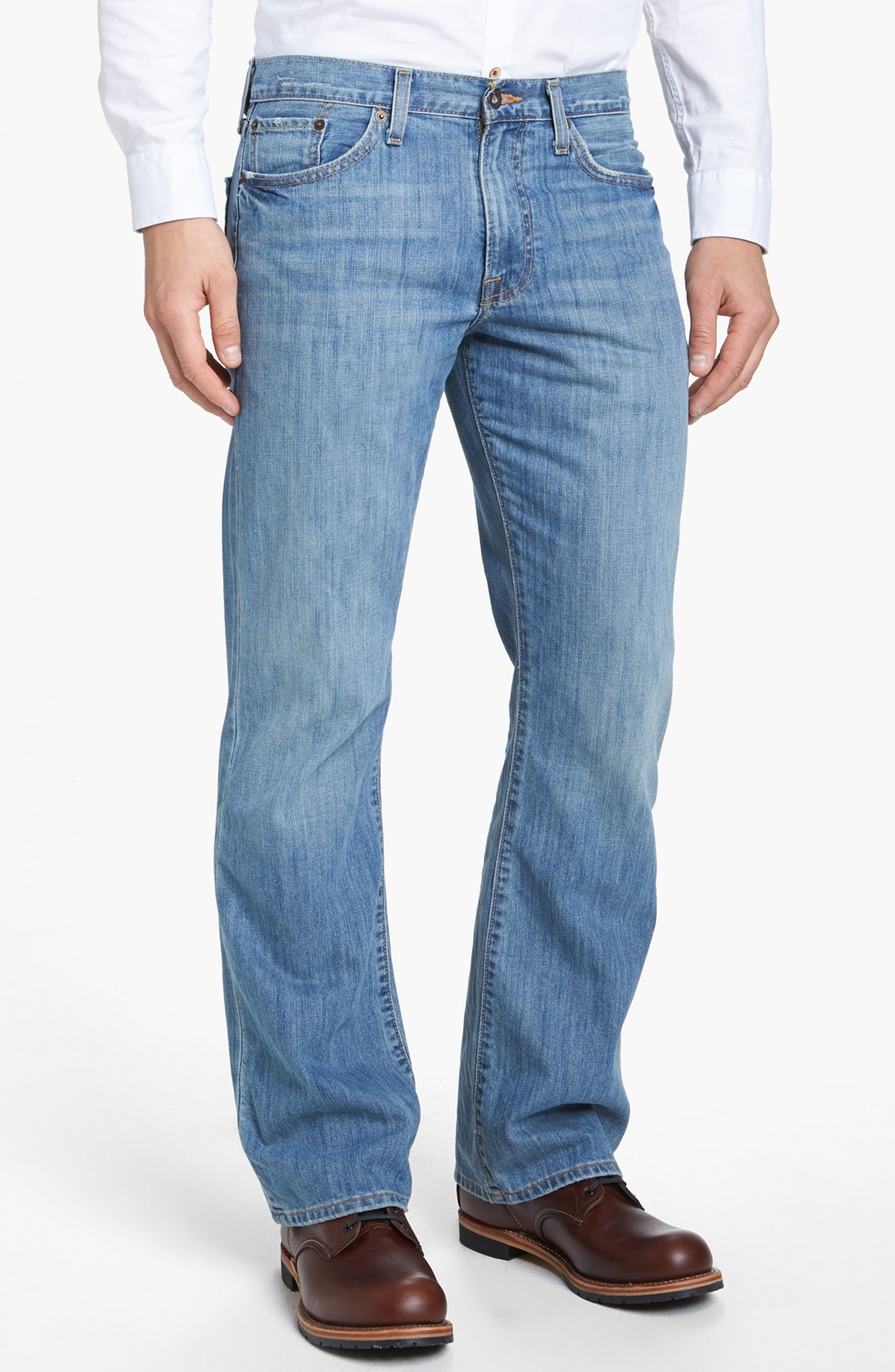 Lucky Brand 367 Vintage Bootcut Jeans in Blue for Men (Chambers Wash ...