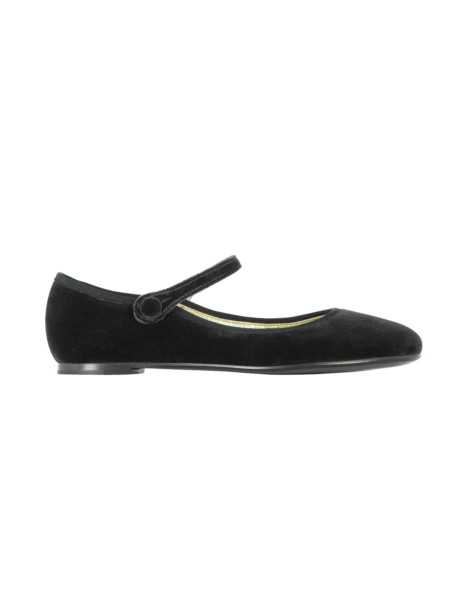 Marc Jacobs Black Velvet Mary Jane Shoes - Lyst