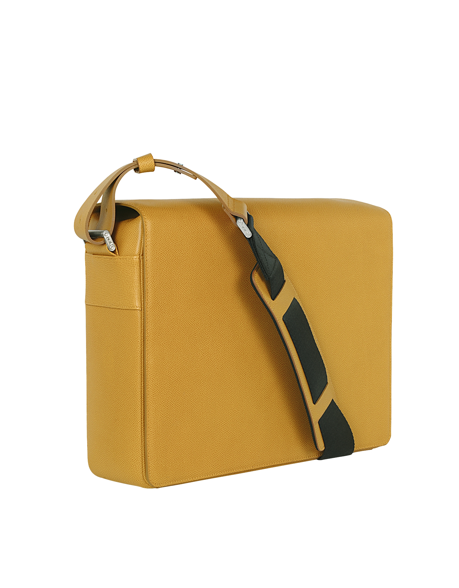 mustard messenger bag
