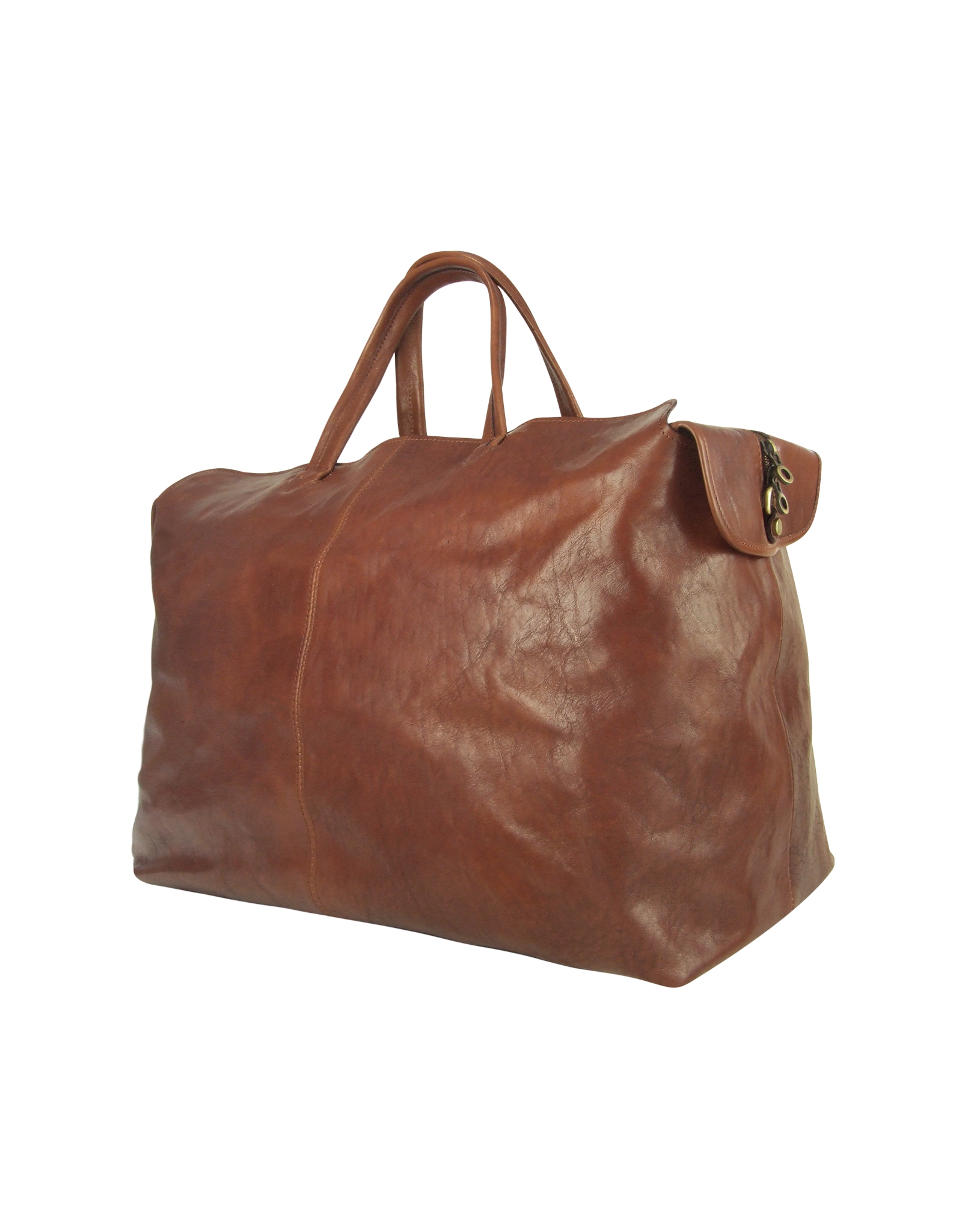 Lyst Robe di firenze Large Brown Italian Leather Carry All Travel Bag in Brown for Men
