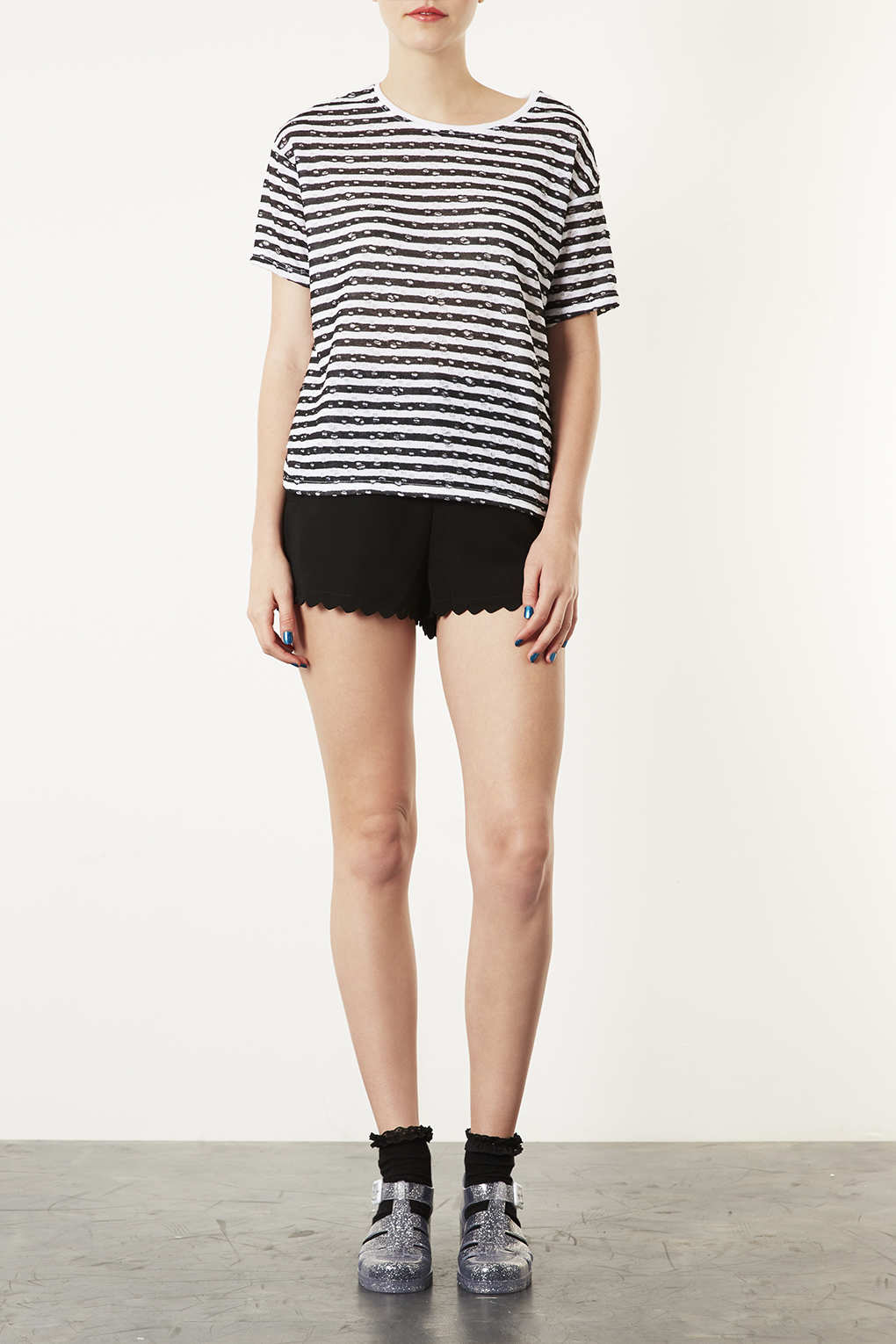 topshop sweat shorts