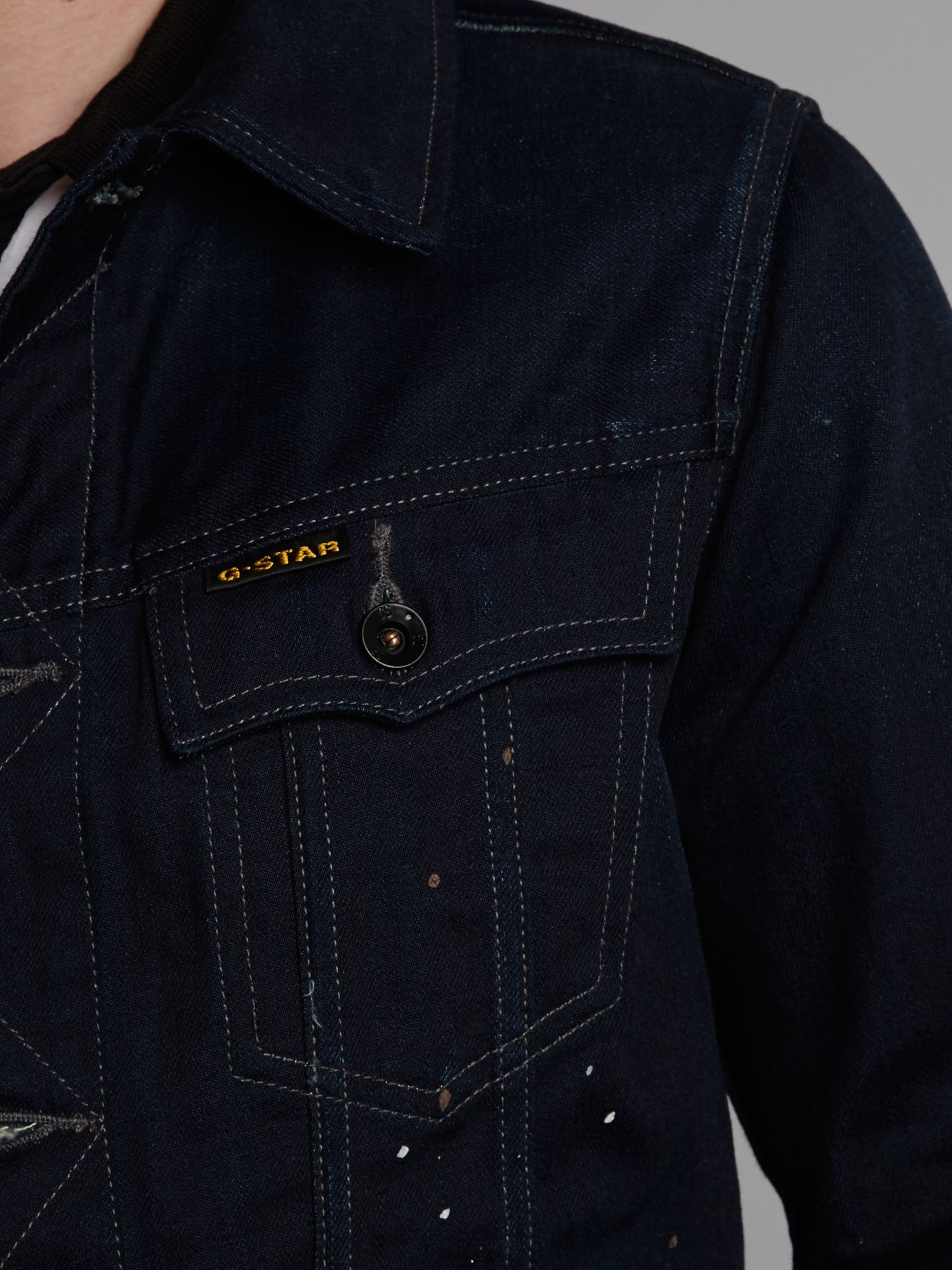 Gstar raw Slim Tailor Denim Jacket in Blue for Men Lyst