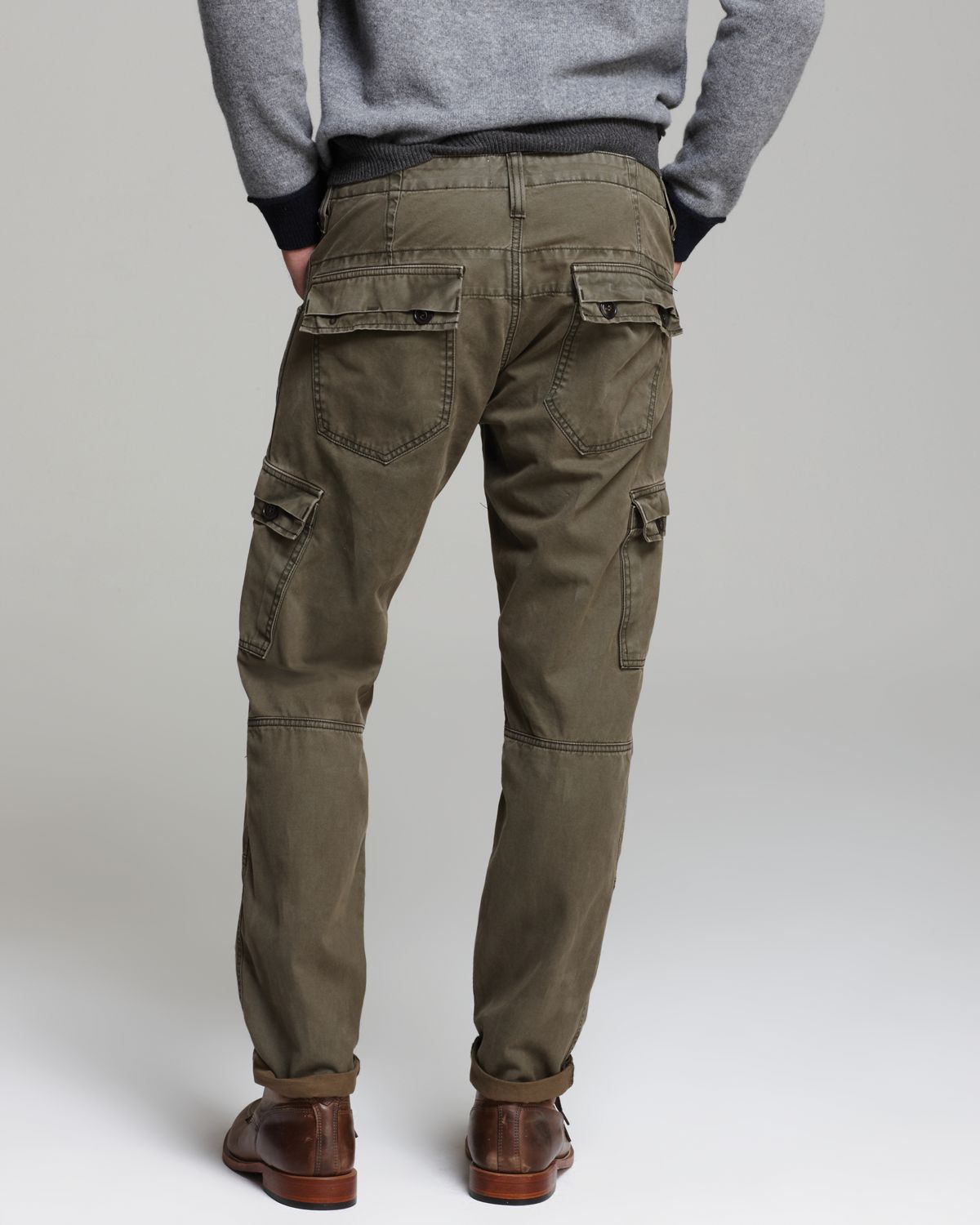 Jack  Jones men regular fit solid cargo pants black  Brands For Less