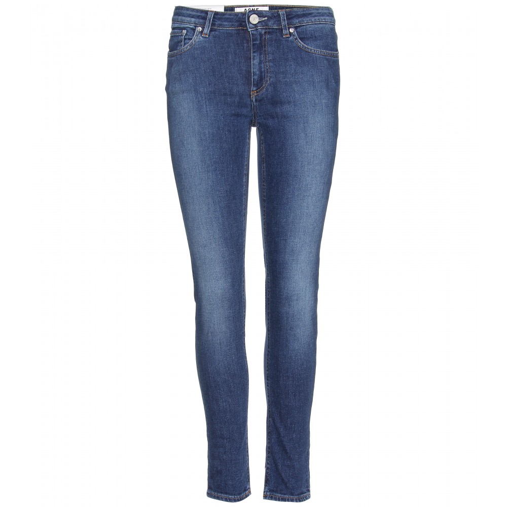 Acne studios Skin 5 Pocket Jeans in Blue | Lyst