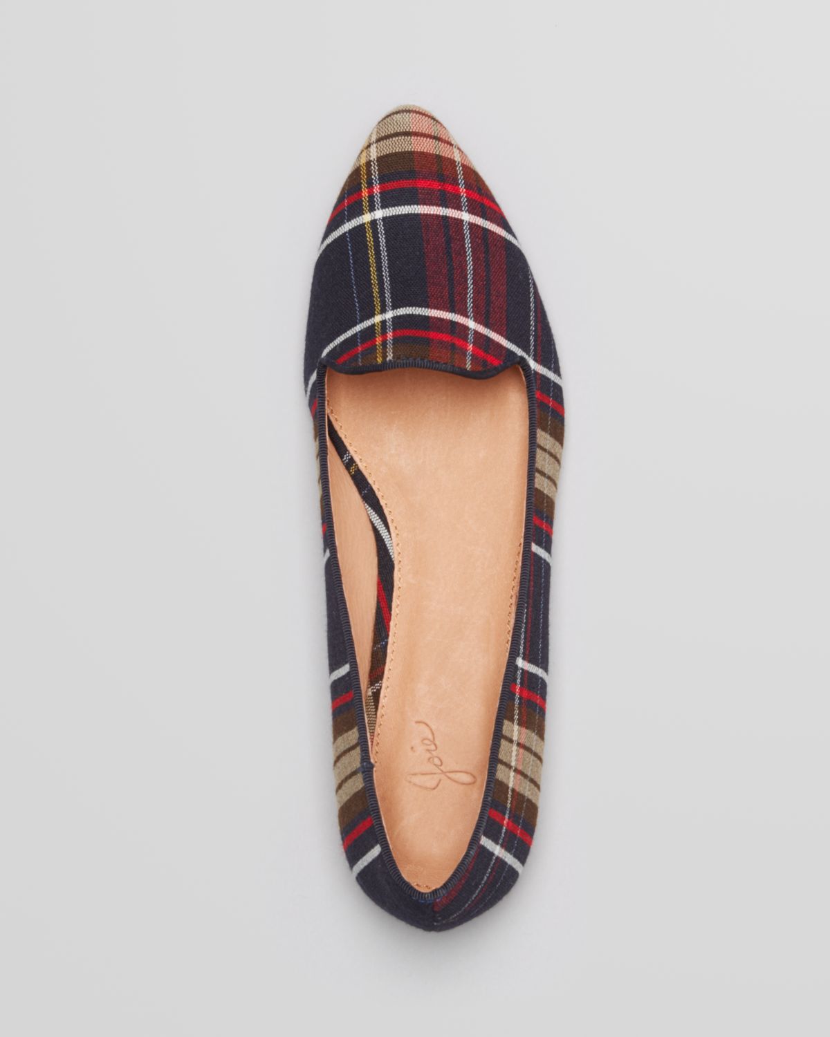 Joie Pointed Toe Smoking Flats Day 