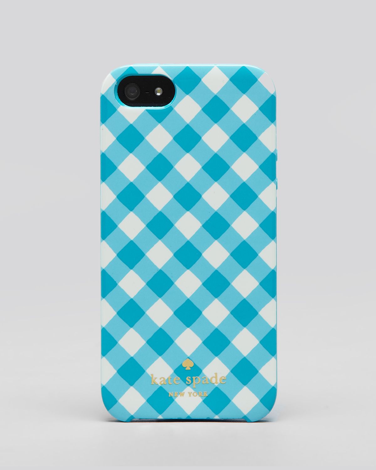 Kate Spade Iphone 5 Case Resin Gingham in Blue Lyst