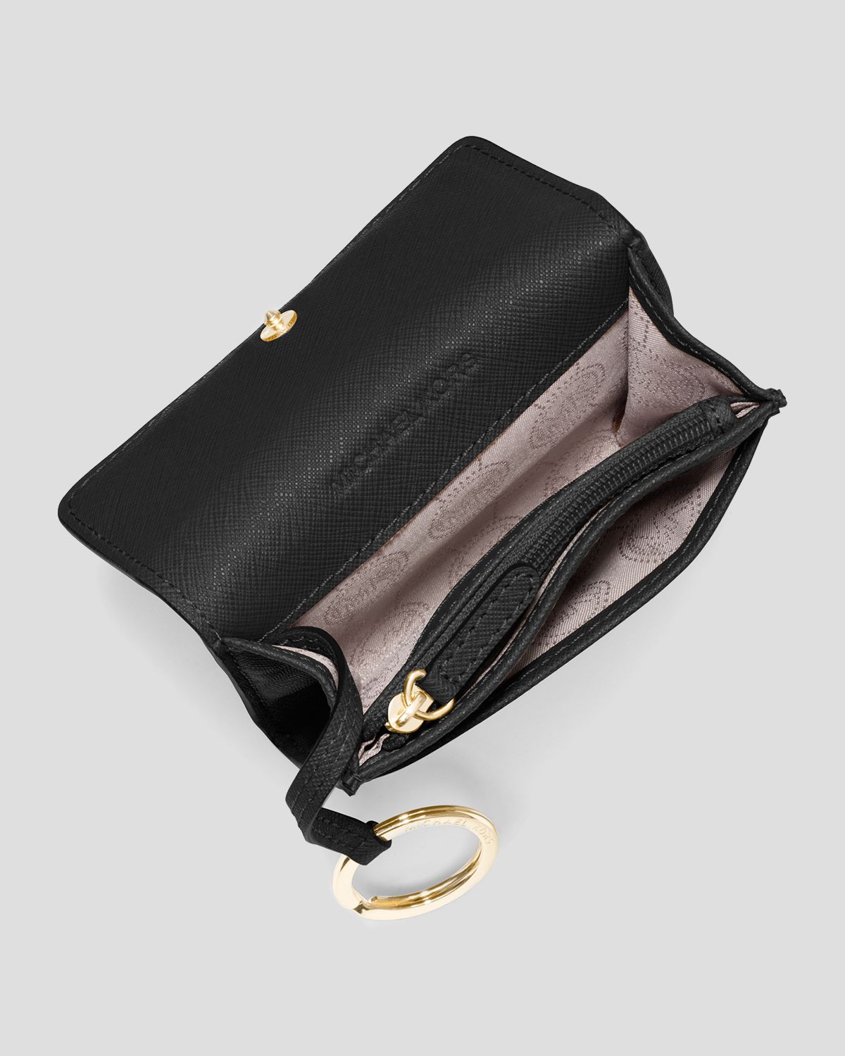 michael kors black coin purse