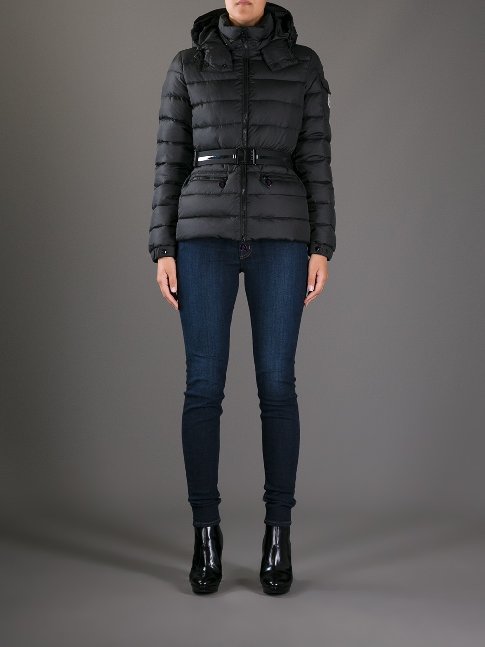 Moncler Bea Padded Jacket in Black - Lyst