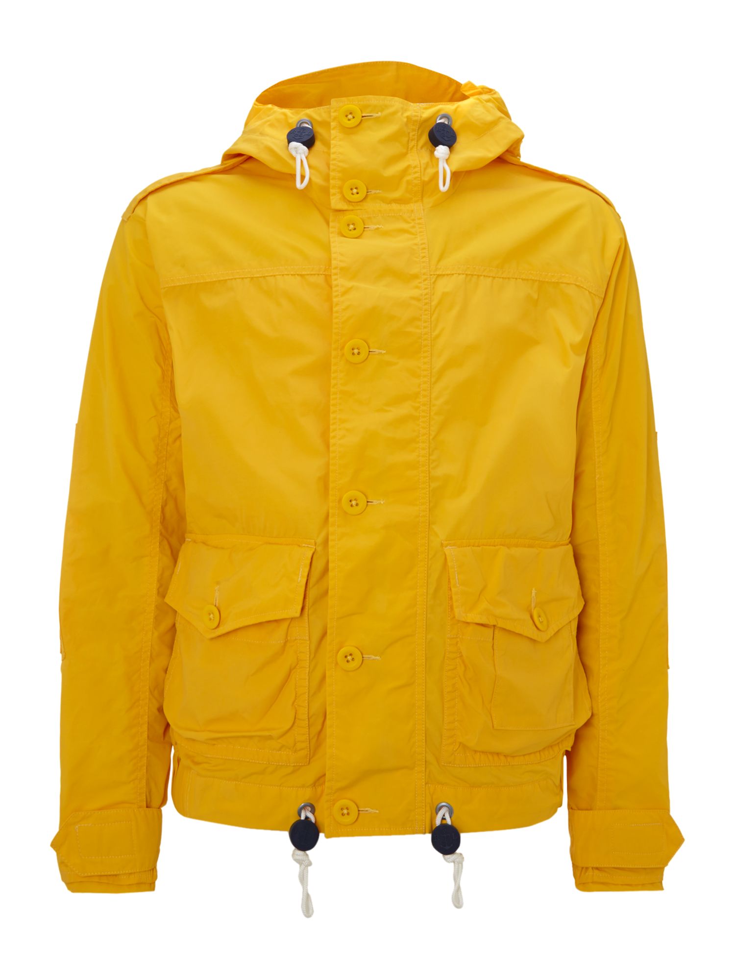 Polo Ralph Lauren Dockside Hooded Windbreaker Jacket in Yellow for Men