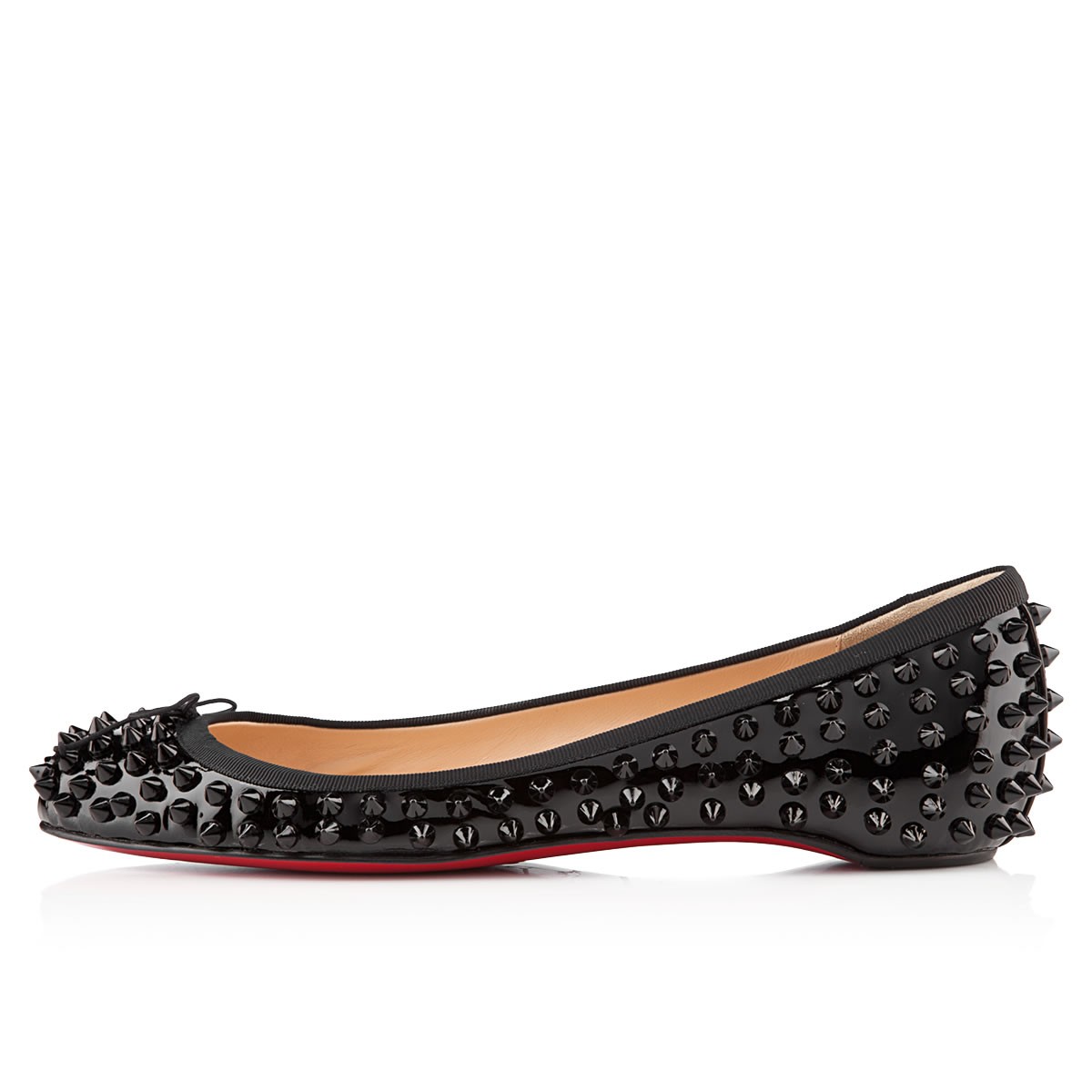 christian louboutin sonietta flat spikes  