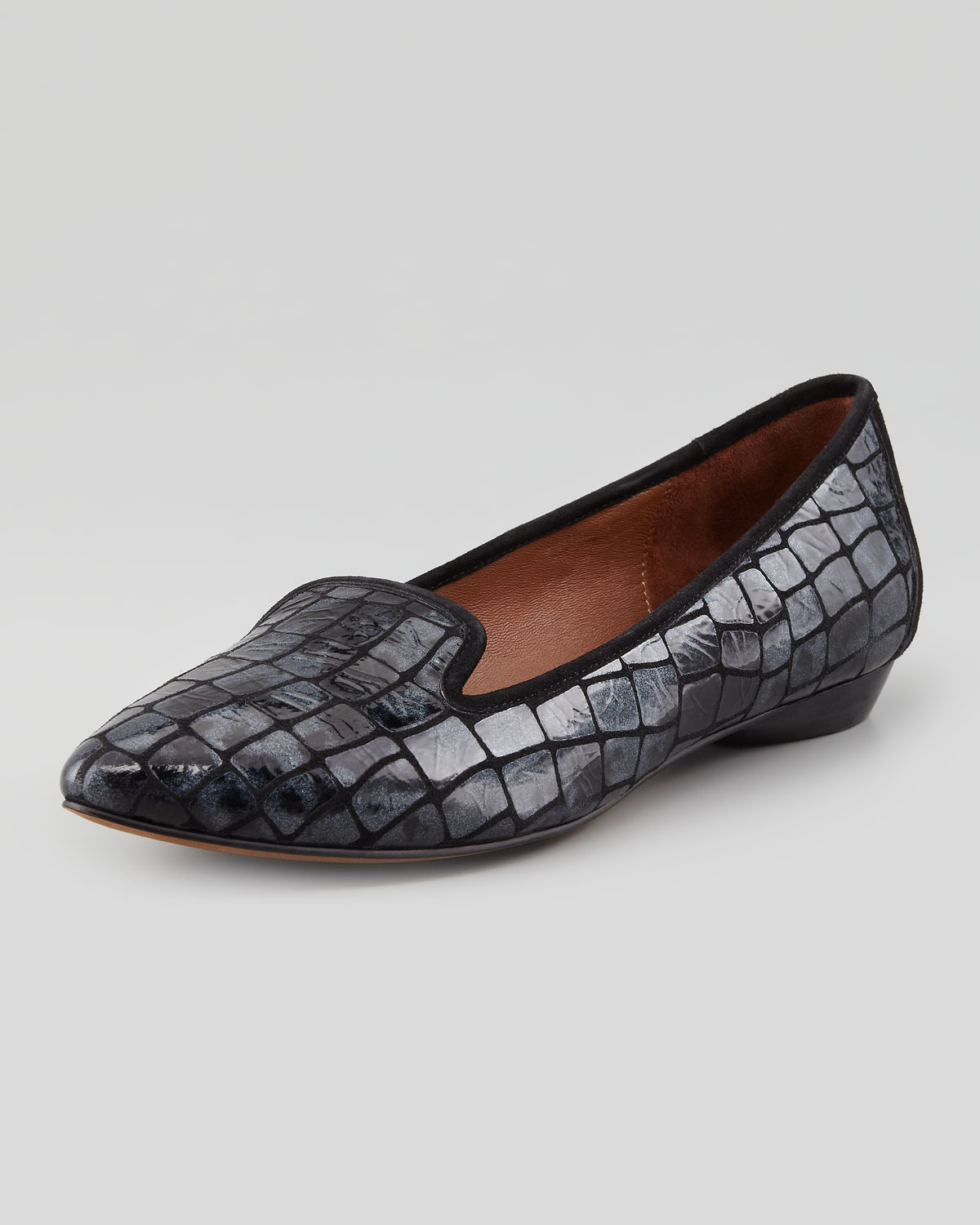 donald j pliner crocodile loafers