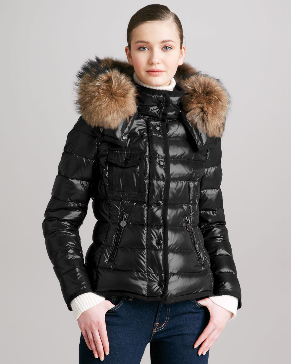 moncler short down jacket