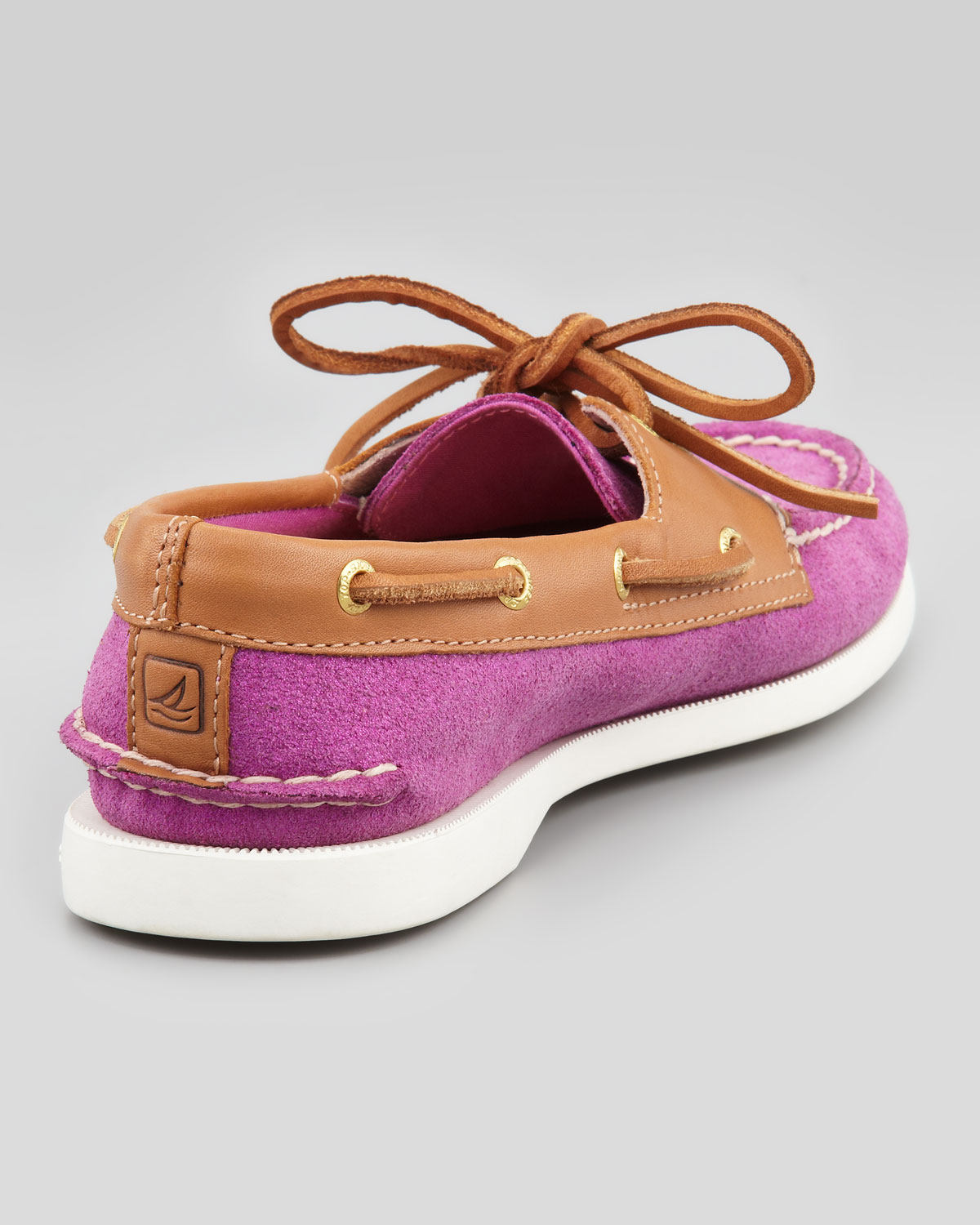 Lyst Sperry TopSider American Original Sparkle Suede Boat Shoe Pink