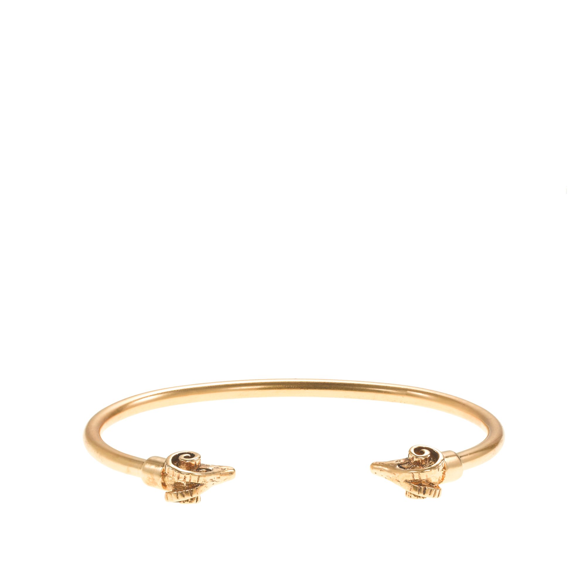 J.crew Golden Open Bangle in Metallic Lyst