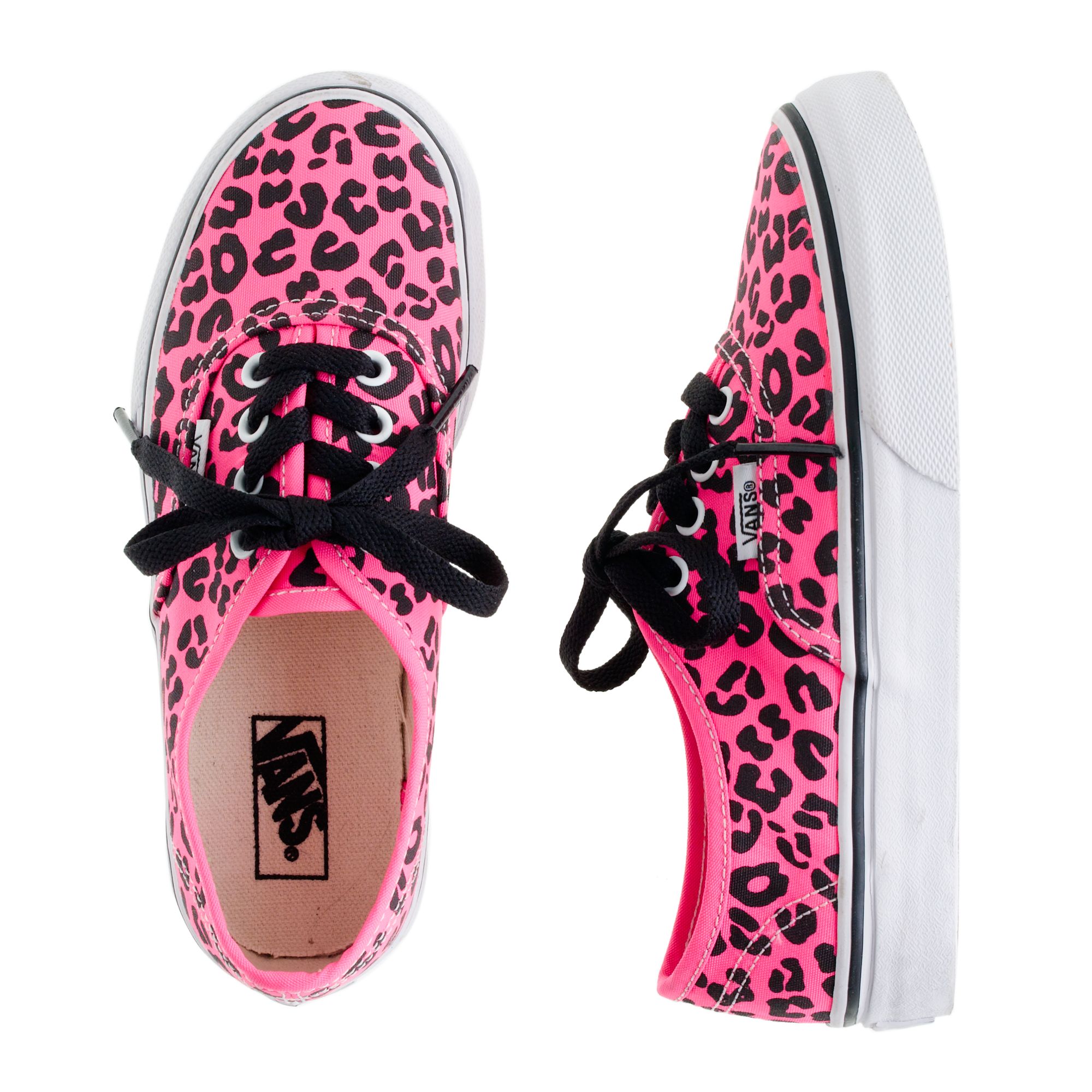 leopard vans girls