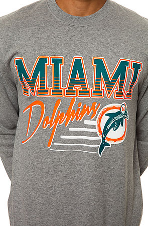 dolphins crewneck