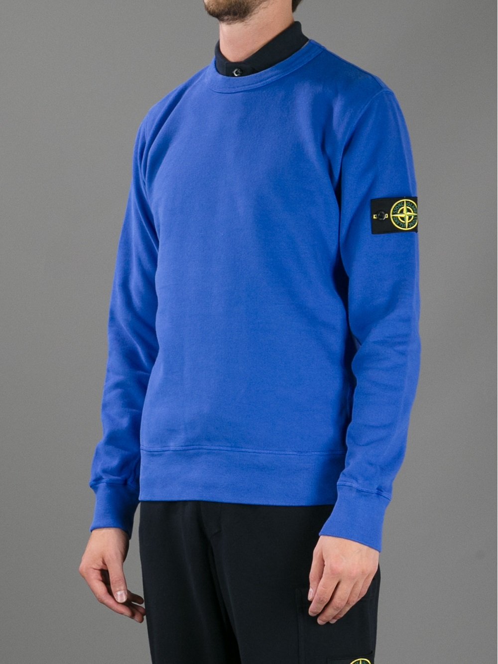 stone island sweatshirt purple