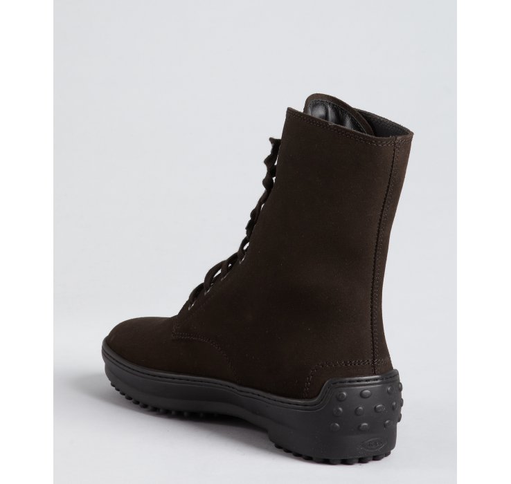 tod's lace up boots