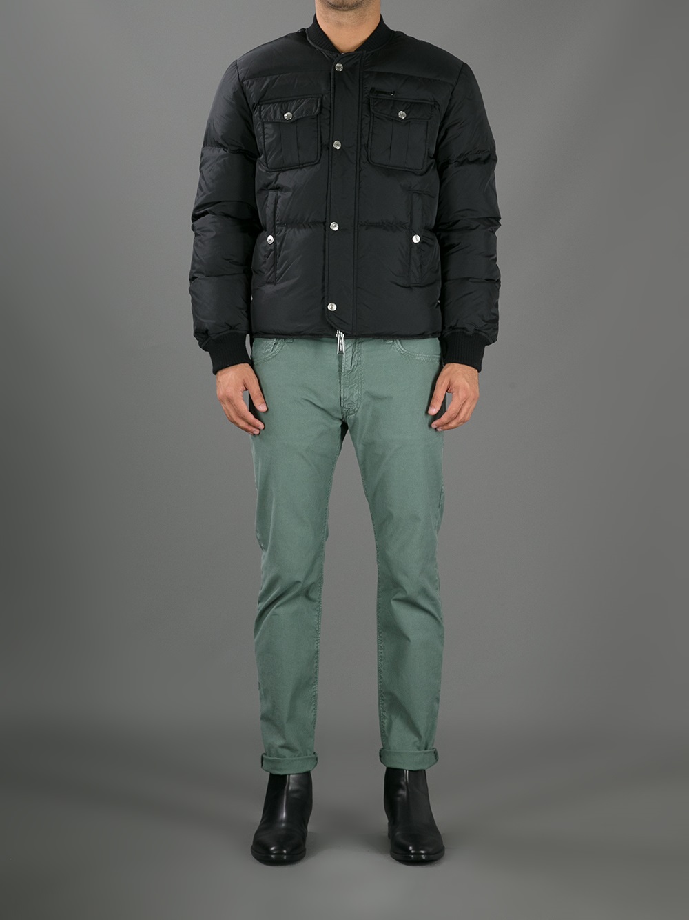 dsquared2 padded jacket