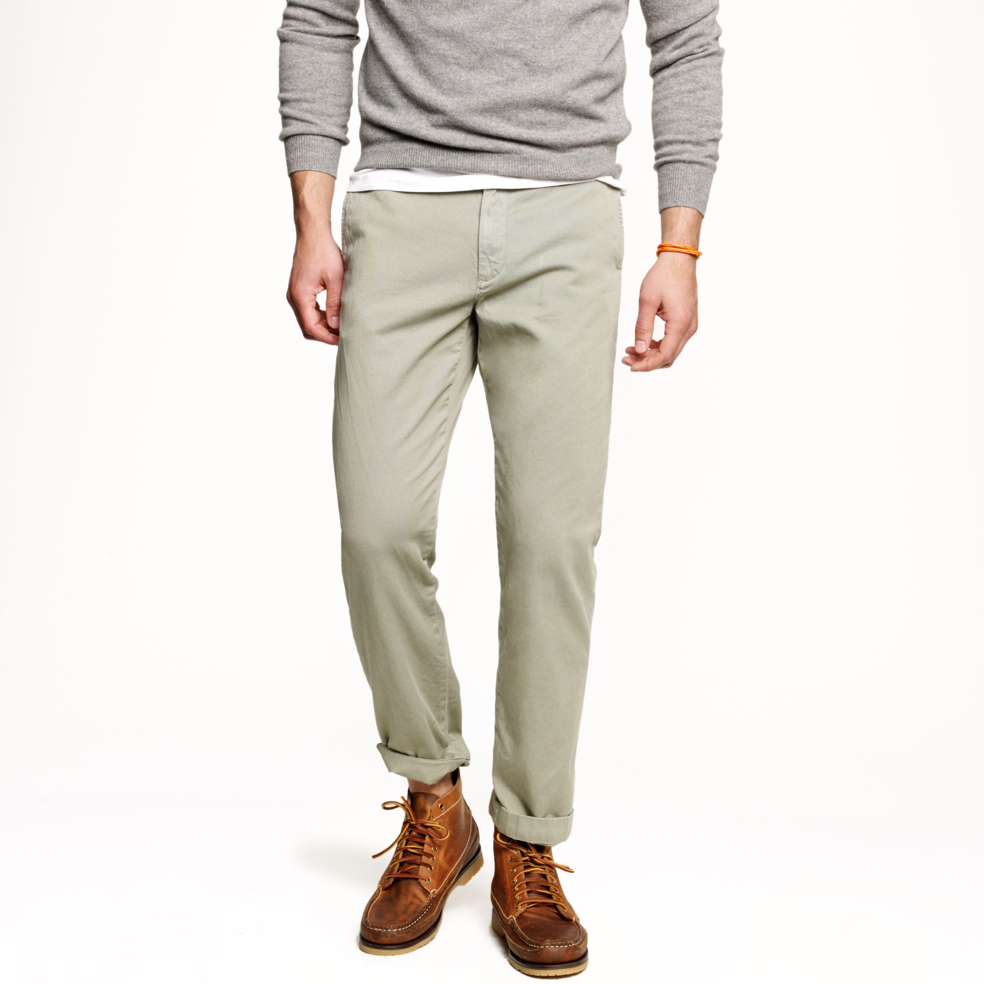 J.Crew Sun Faded Chino in Urban Slim Fit in Green for Men - Lyst