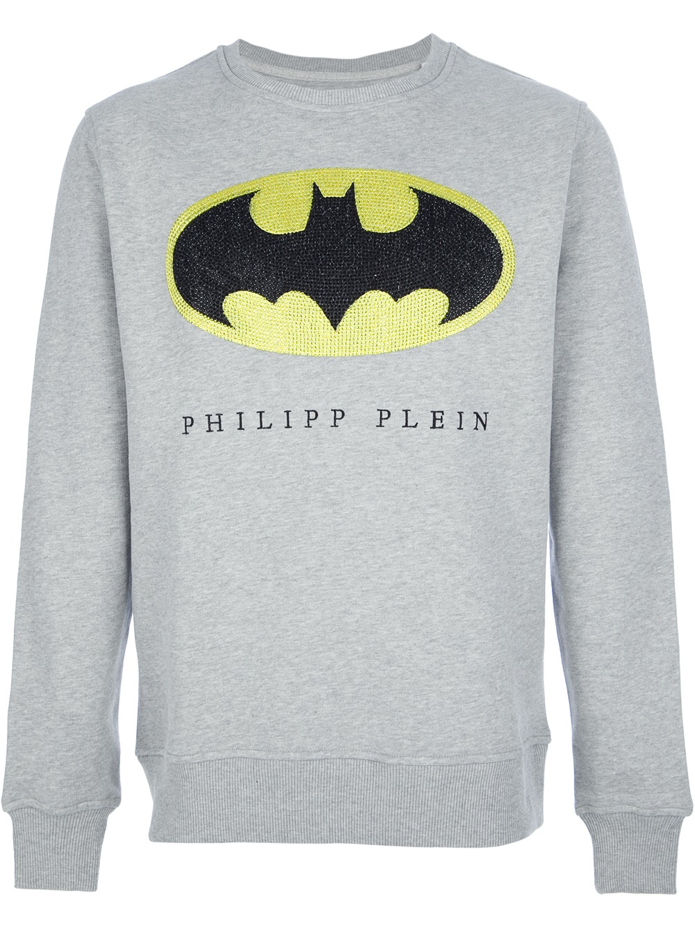 Philipp Plein Batman Sweatshirt in Grey (Gray) for Men | Lyst