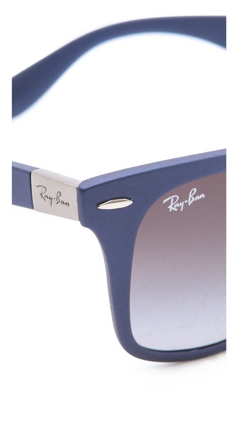 Ray-Ban Light Force Matte Wayfarer Sunglasses in Blue - Lyst