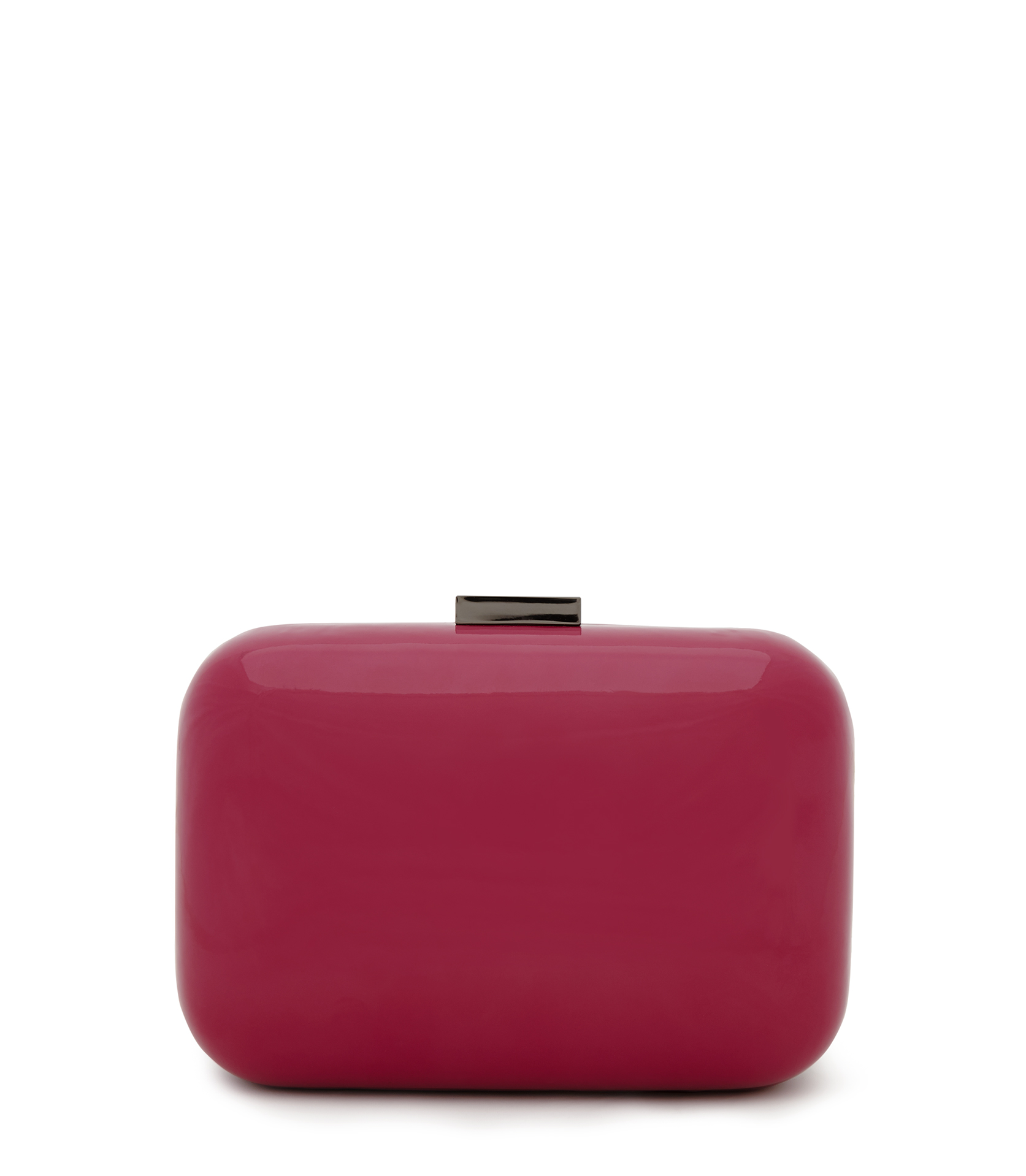 Reiss Linnia Hard Case Clutch Bag in Raspberry (Pink) Lyst