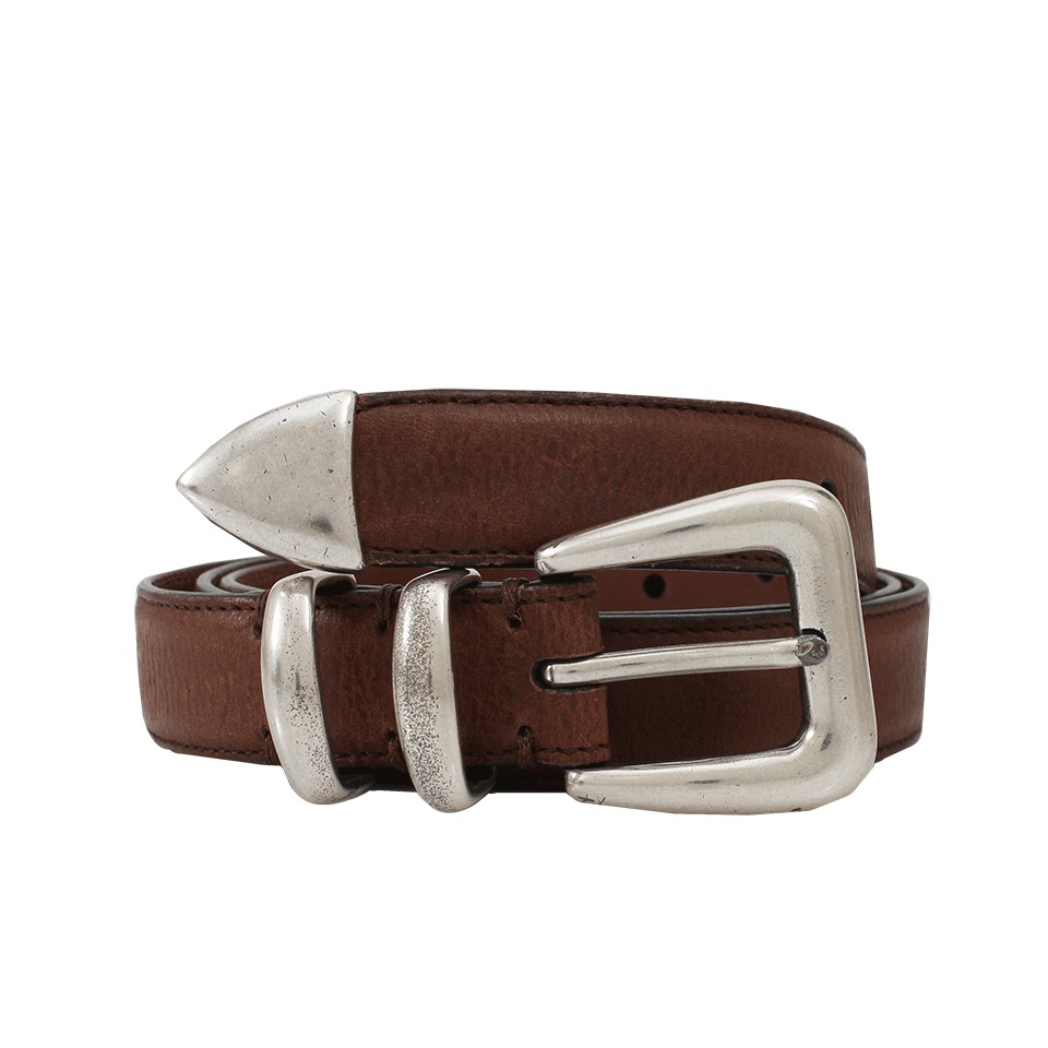Brunello Cucinelli Leather Belt with 