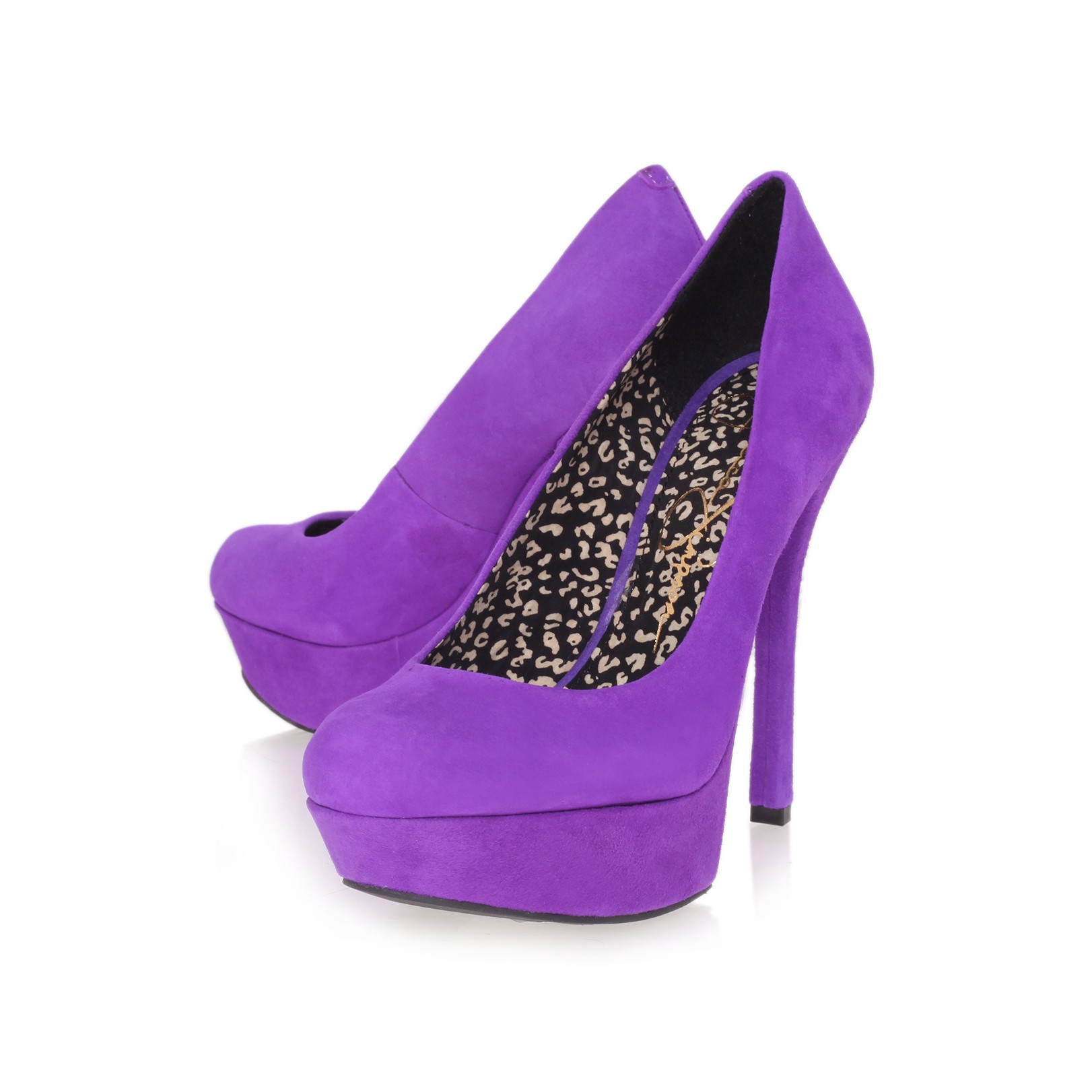Jessica simpson sales purple heels