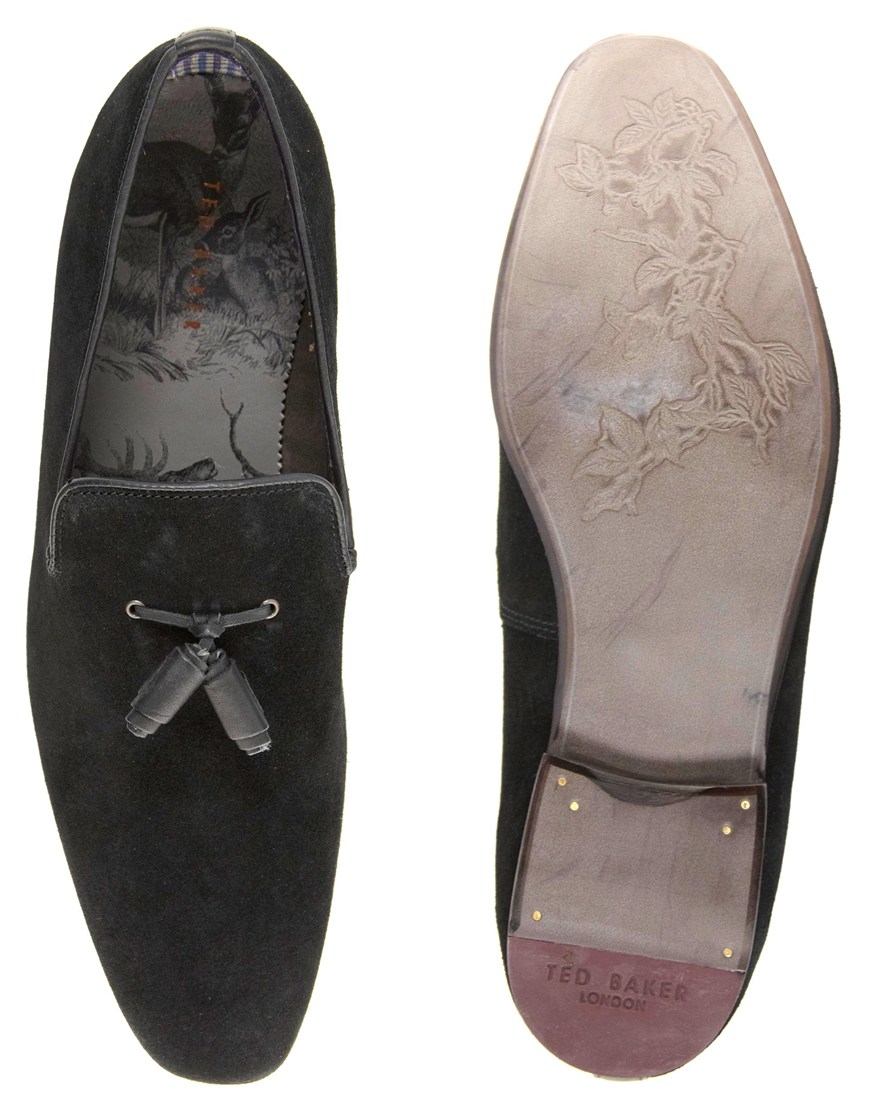 ted baker suede loafers