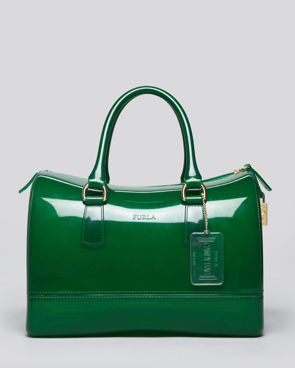 Lyst Furla Satchel Candy In Green Gallery