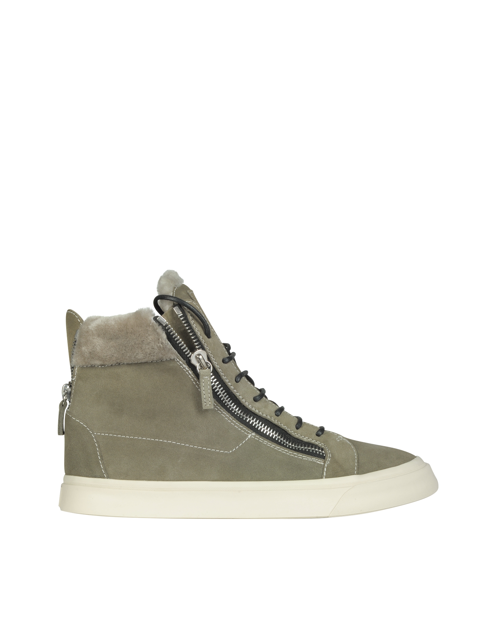 giuseppe zanotti suede sneaker