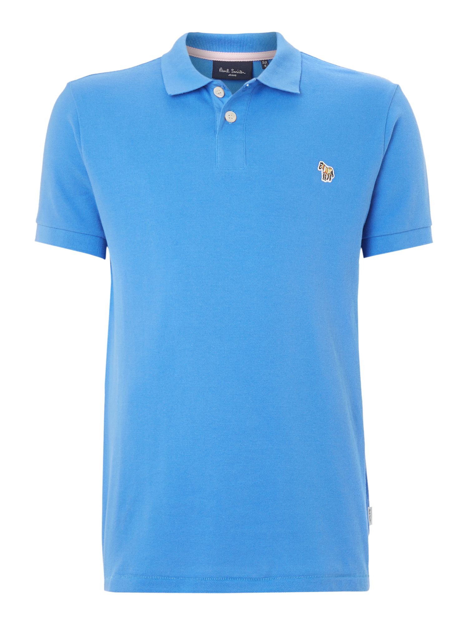 Paul Smith Zebra Polo Shirt in Blue for Men (Sky Blue) | Lyst