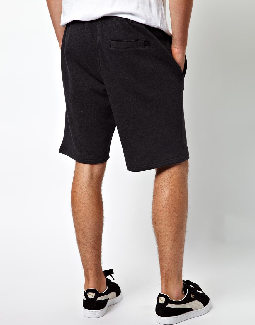Lyst - Asos Pro Green X Sweat Shorts in Black for Men