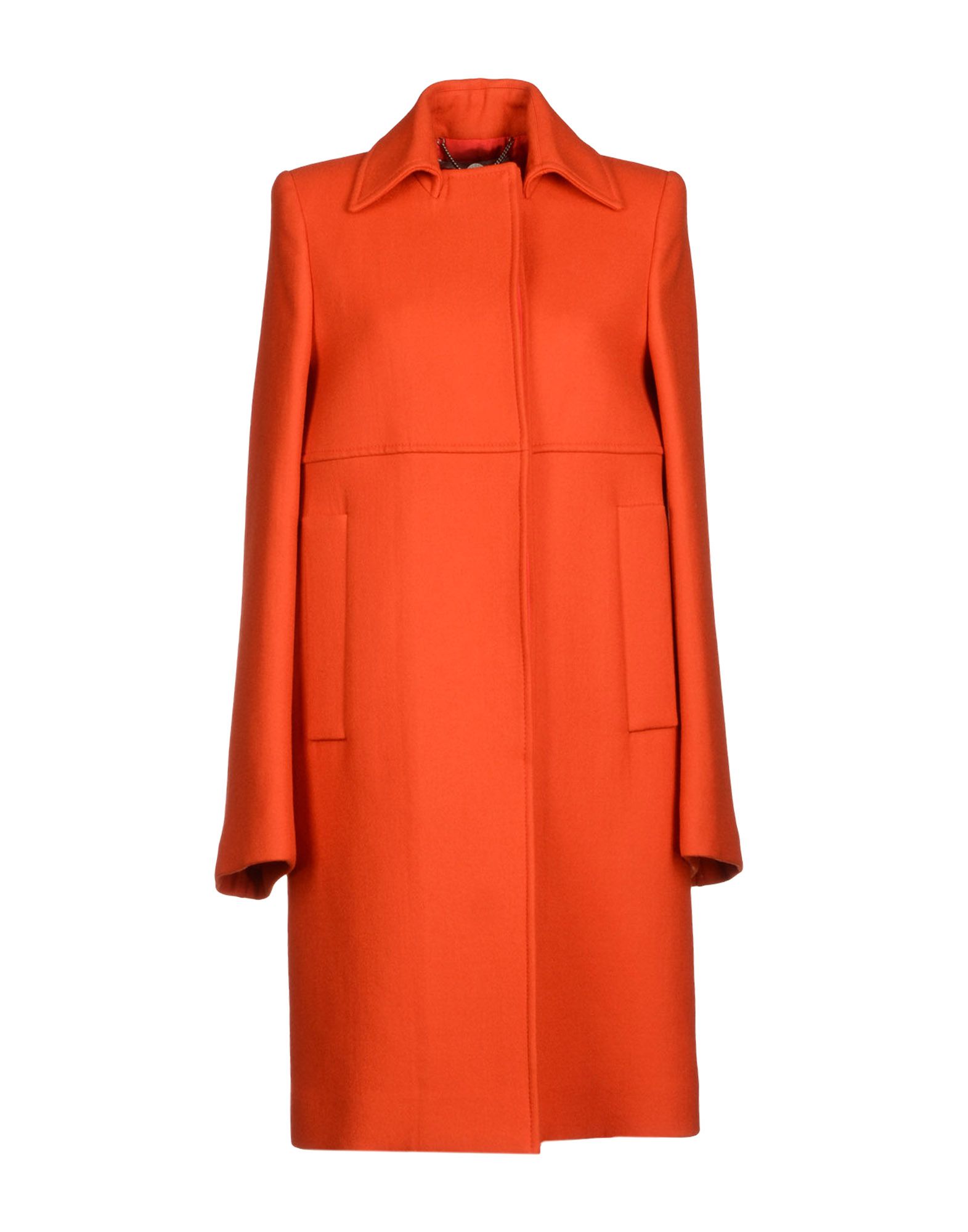 Stella Mccartney Coat in Red | Lyst
