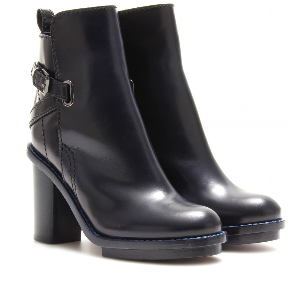 acne cypress ankle boots