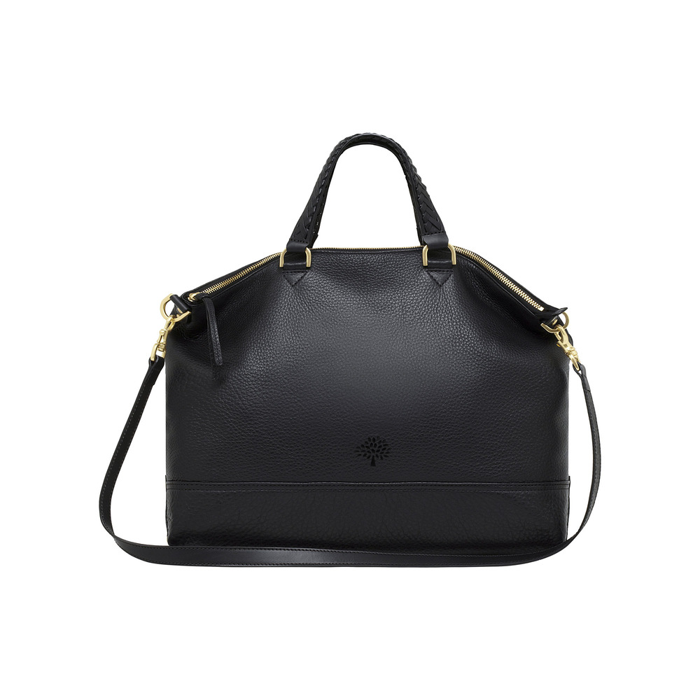 Mulberry Effie Leather Tote in Black - Lyst