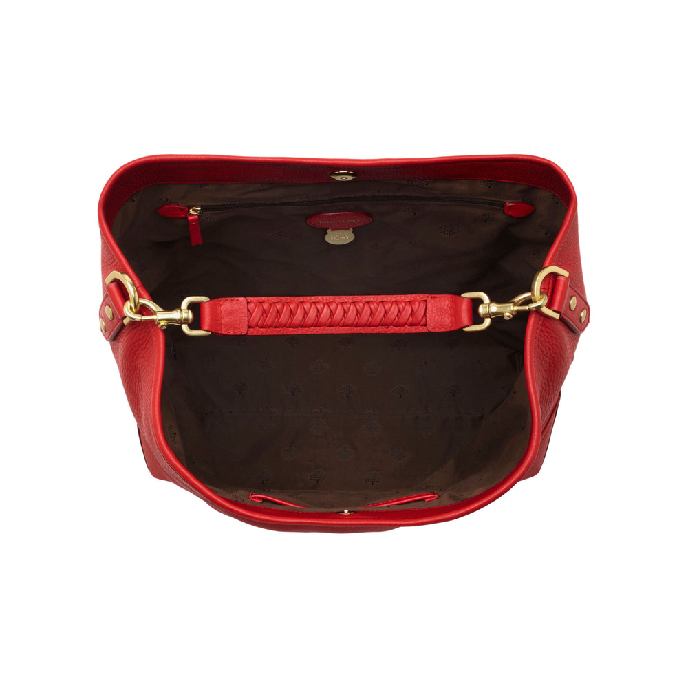 Mulberry Effie Hobo in Red | Lyst