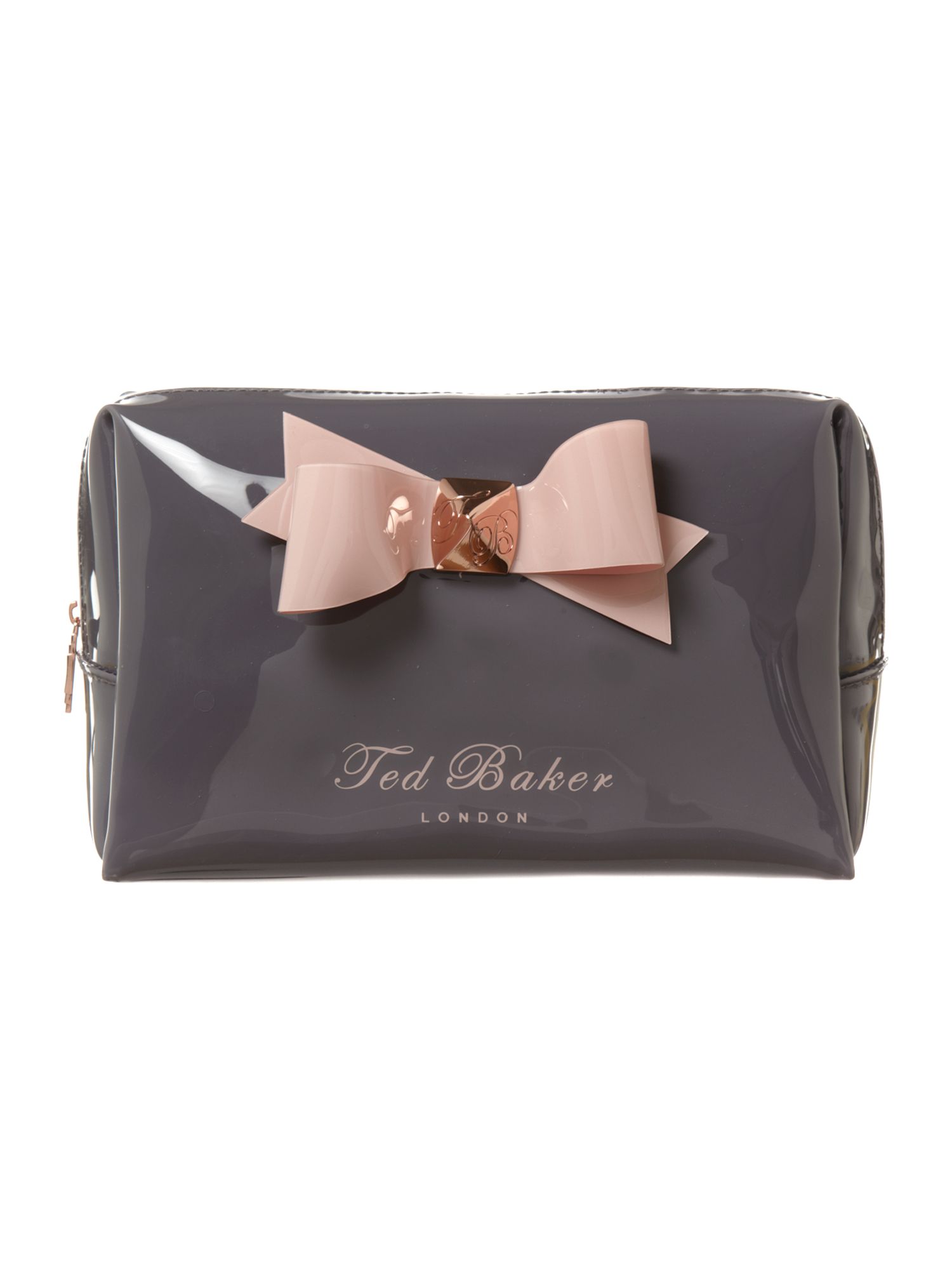 Ted baker Leda Large Cosmetic Bag in Gray | Lyst