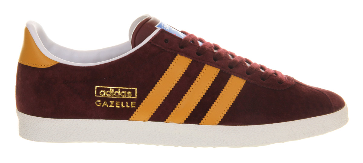 adidas gazelle og maroon