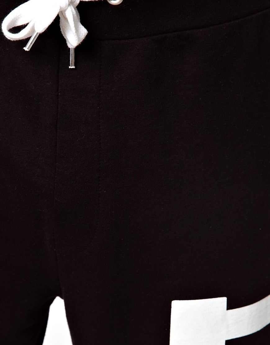 river island monogram joggers