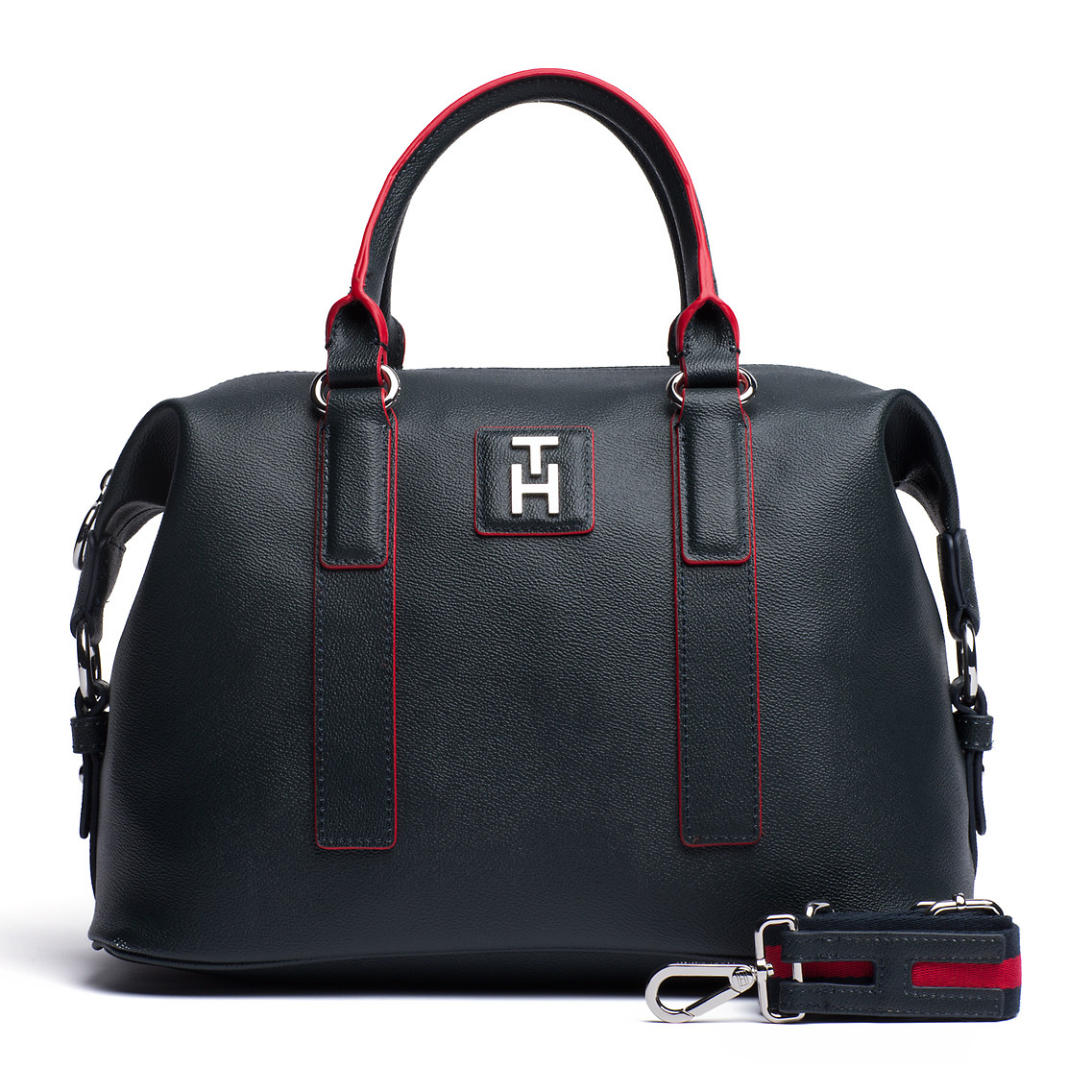 Tommy Hilfiger Hannah Duffle Bag in Black (midnight) Lyst