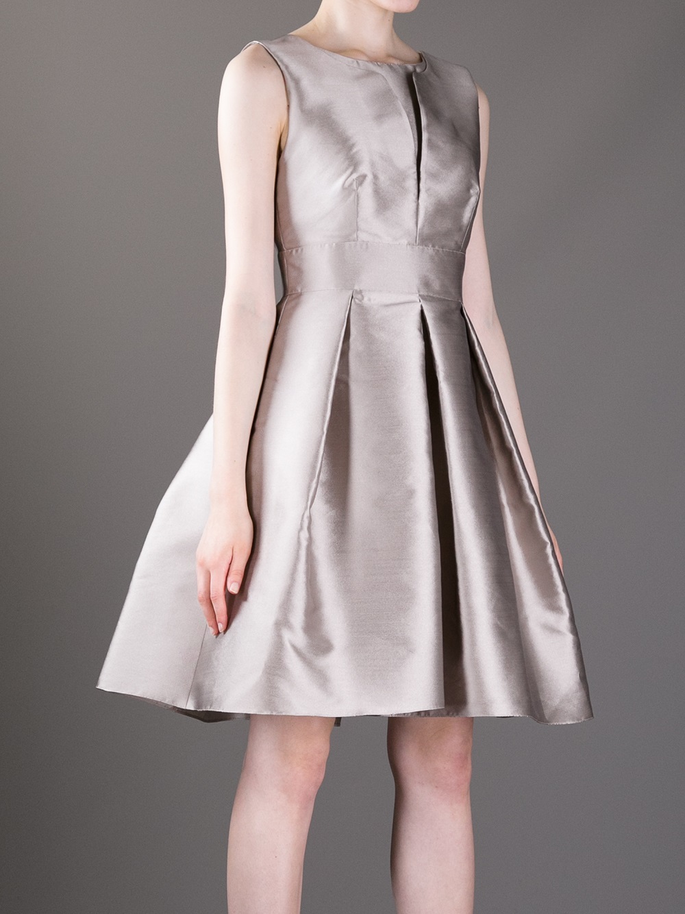 armani pleated dress