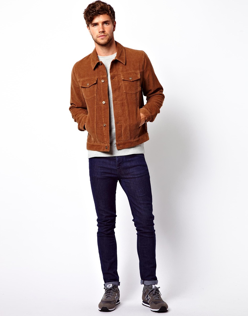 Asos mens deals cord jacket