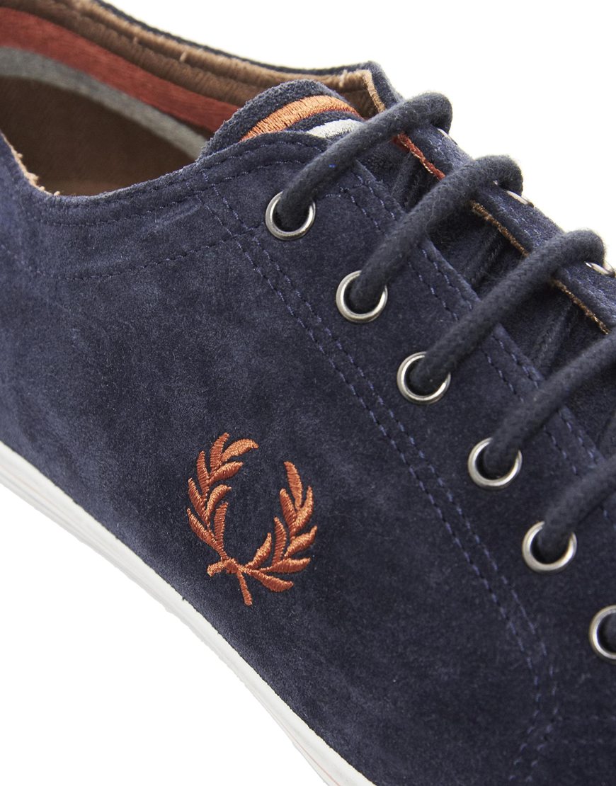 fred perry kingston suede