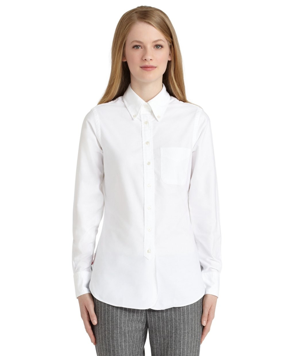 Brooks Brothers Cotton Oxford Button-down Shirt in White - Lyst