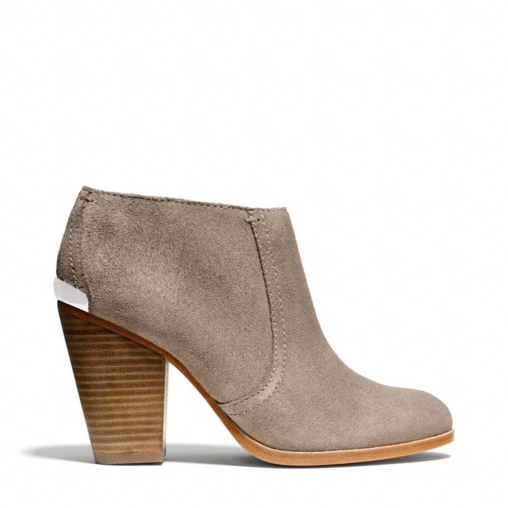 coach grey booties